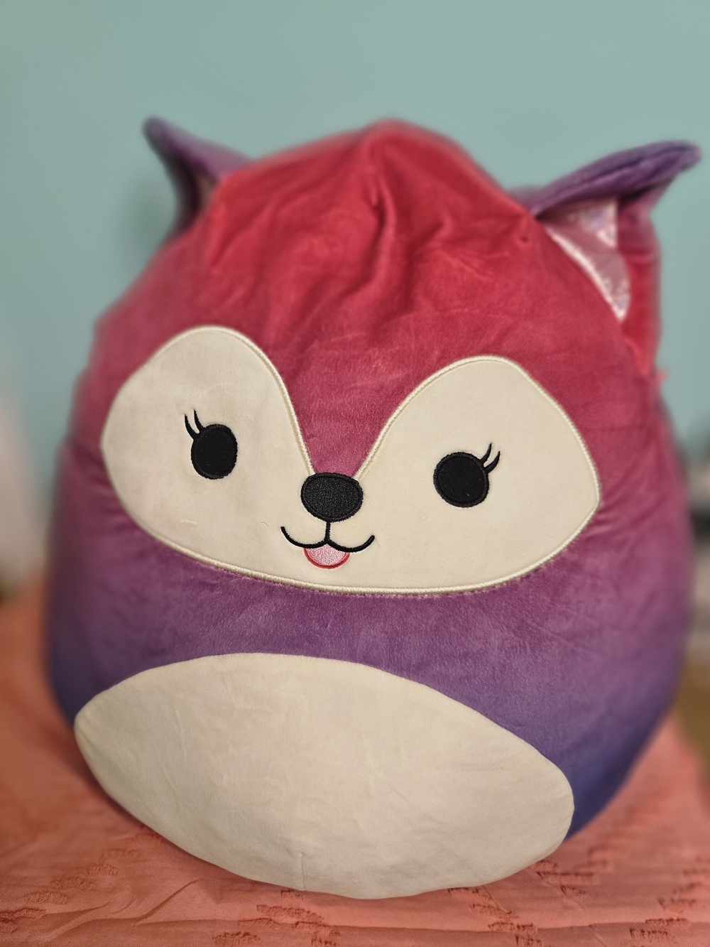 16-inch Squishmallows Syana the Ombre Fox plush toy